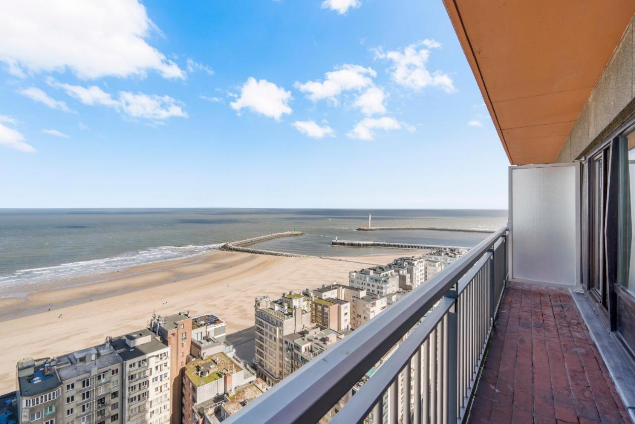 Apartmán Skyline App 5P Met Prachtige Uitzichten & Terras Ostende Exteriér fotografie