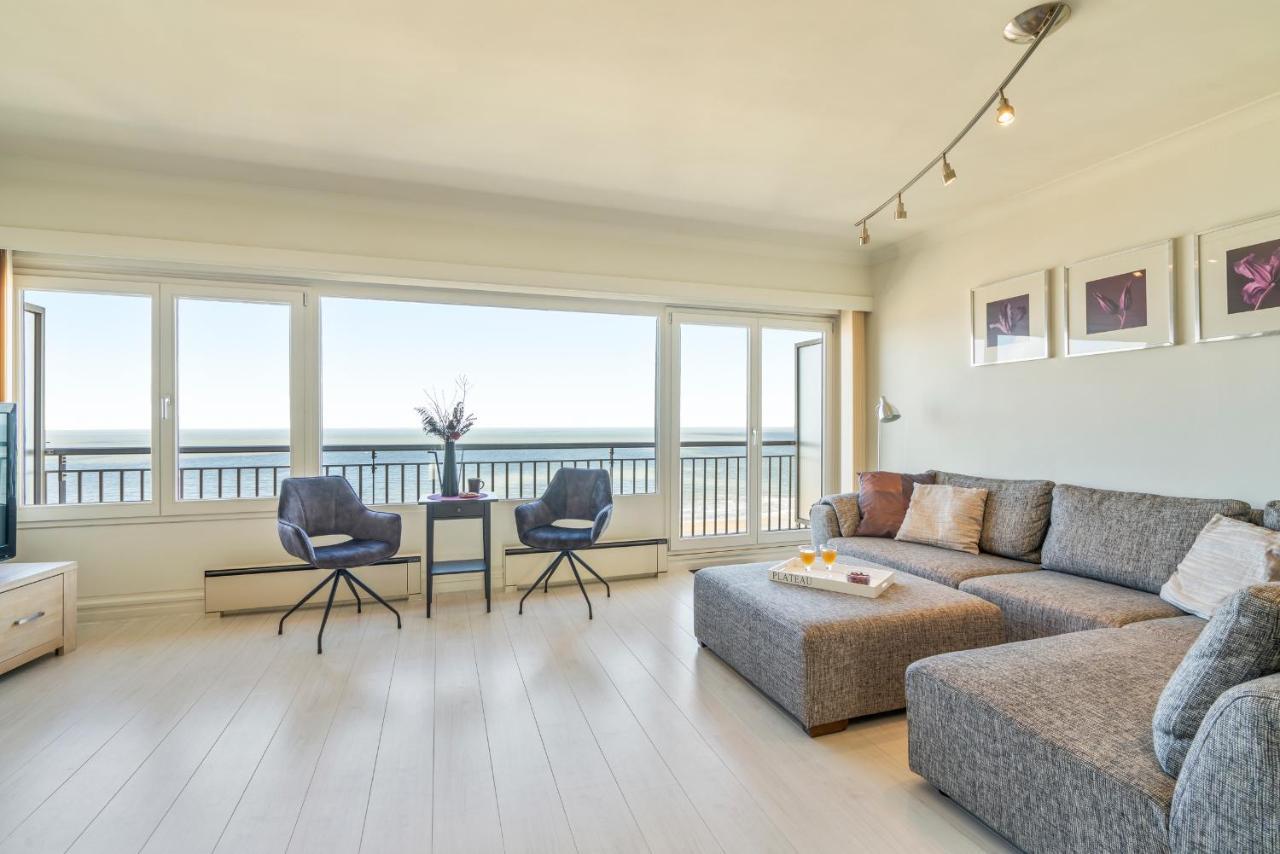 Apartmán Skyline App 5P Met Prachtige Uitzichten & Terras Ostende Exteriér fotografie
