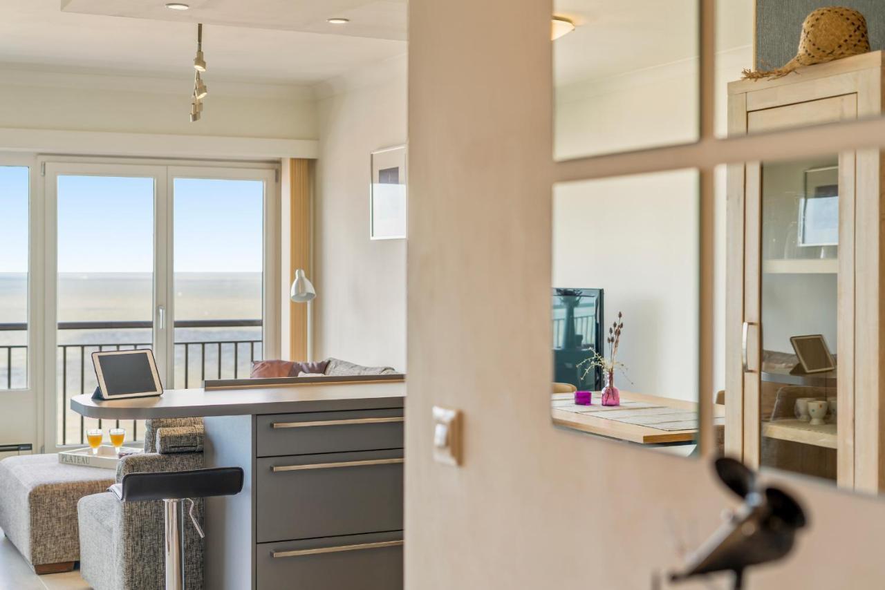Apartmán Skyline App 5P Met Prachtige Uitzichten & Terras Ostende Exteriér fotografie