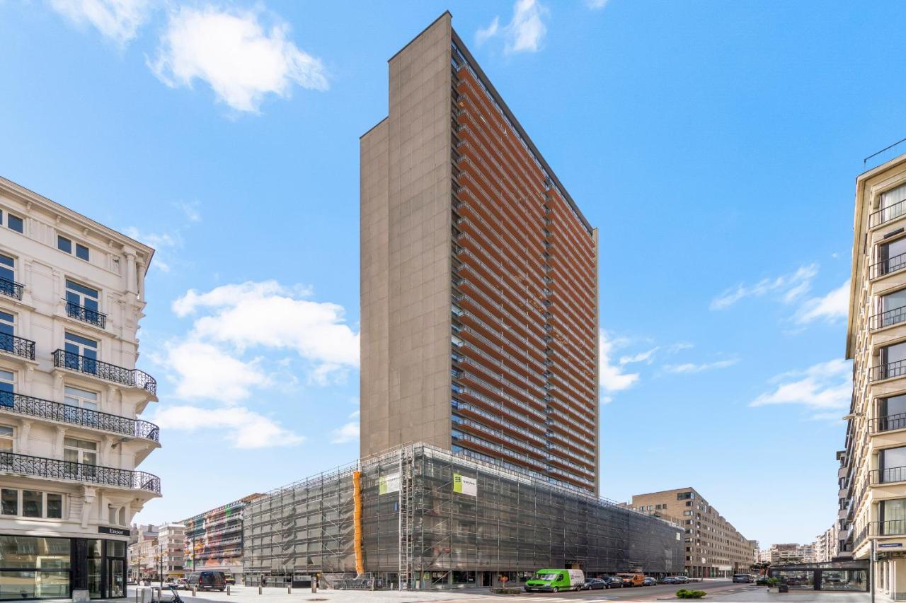 Apartmán Skyline App 5P Met Prachtige Uitzichten & Terras Ostende Exteriér fotografie